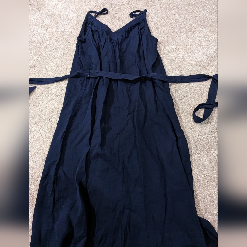 Navy Midi Dress